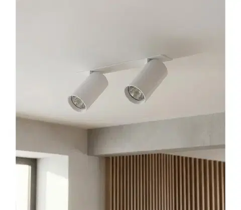 Svietidlá BRILAGI - Podhľadové svietidlo SELE 2xGU10/30W/230V biela WO-SELE-RD06-WHT-OEM