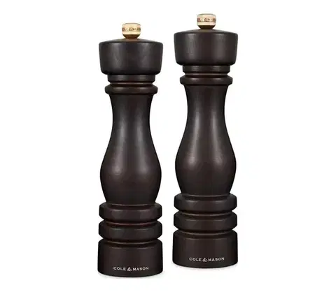 Mlynčeky Cole&Mason Cole&amp;Mason - Sada mlynčekov na soľ a korenie LONDON 2 ks 22 cm buk/hnedá H233020