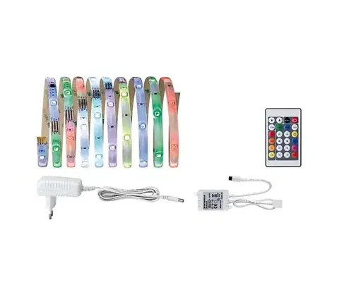 LED osvetlenie Paulmann 70481 - LED RGBW/9,6W Stmievateľný pásik DIGITAL 3 m 230V + DO 4000870704813
