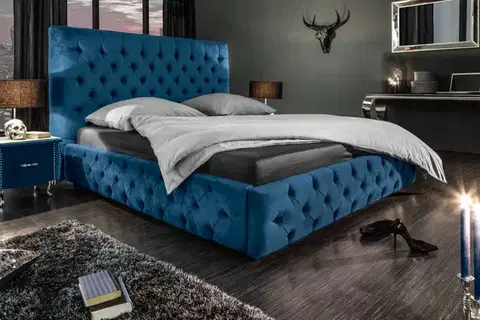 Postele Chesterfield posteľ PALLAS Dekorhome
