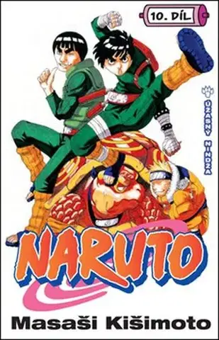 Manga Naruto 10 Úžasný Nindža - Kišimoto Masaši