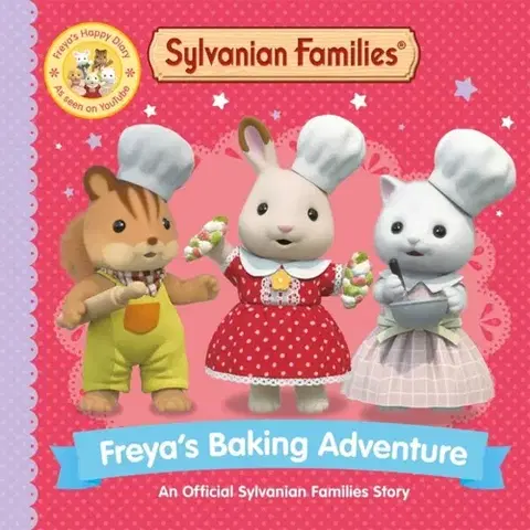 Leporelá, krabičky, puzzle knihy Sylvanian Families: Freya's Baking Adventure - Macmillan Children's Books