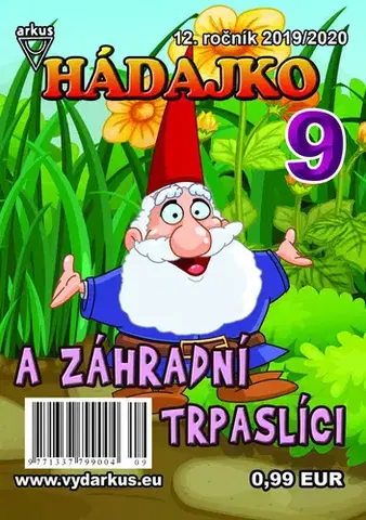Pre deti a mládež - ostatné Hádajko 9 2020 a záhradní trpaslíci - Jela Mlčochová