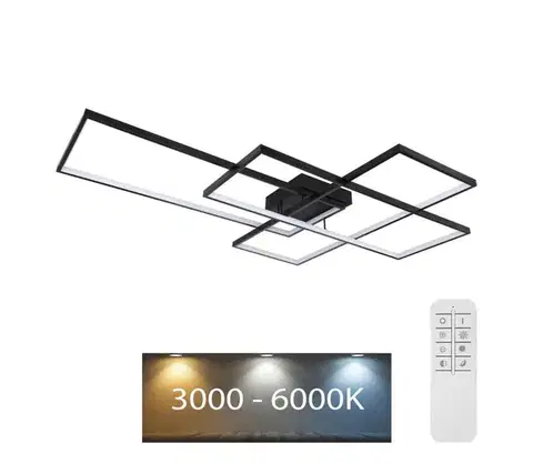 Svietidlá Globo 67227-100B - LED Stmievateľné stropné svietidlo GABRIEL LED/100W/230V + DO 67227-100B