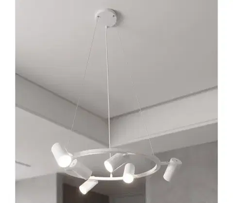 Svietidlá BRILAGI - Luster na lane SELE 6xGU10/30W/230V biela WO-SELEP-B02-WHT-OEM