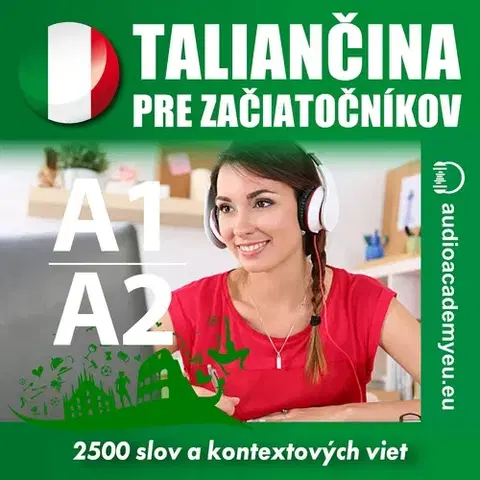 Jazykové učebnice - ostatné Audioacademyeu Taliančina pre začiatočníkov A1-A2