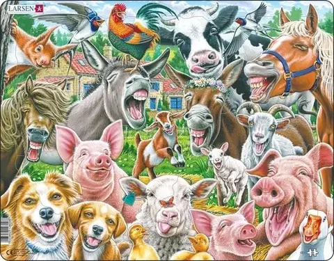 LARSEN puzzle Larsen Puzzle Puzzle Domáce zvieratka - Selfie Larsen CZ1-ZZ