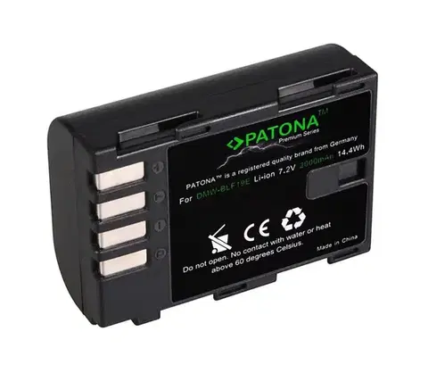 Predlžovacie káble PATONA - Aku Pana DMW-BLF19 2000mAh Li-Ion Premium PT1225