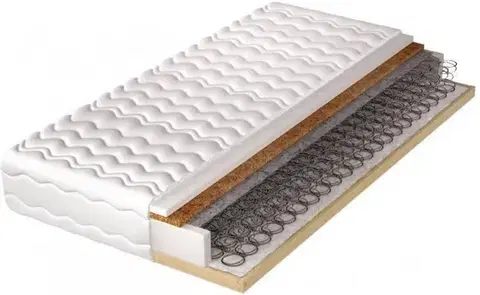 Matrace VELVETIA PLUS pruz.matrac na dr.ráme-180 x 200