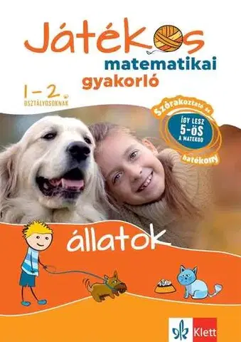 Pre deti a mládež - ostatné Játékos matematikai gyakorló 1-2. osztályosoknak - Állatok - István Ribizsár
