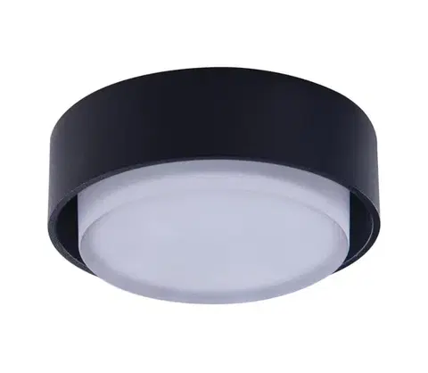 Svietidlá Azzardo  - LED Kúpeľňové podhľadové svietidlo KASTORIA 7W/230V IP44 čierna 