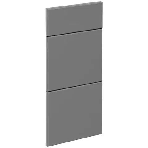 Kuchynské skrinky Čelo skrinky Luxeo F16-D40S3-AX tenký rám grey