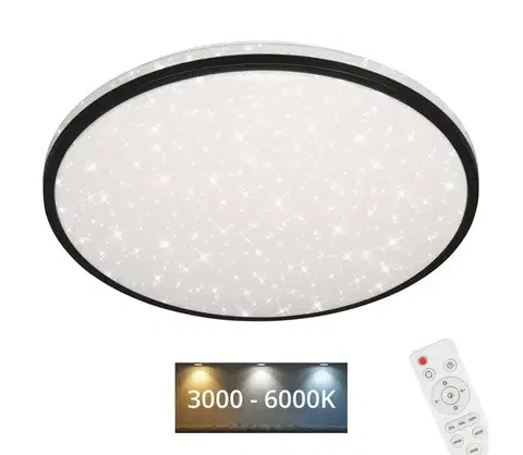 Svietidlá Brilo - LED Stmievateľné stropné svietidlo STARRY SKY LED/48W/230V 3000-6000K + DO 3447-215