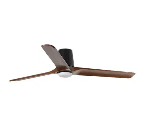 Ventilátory FARO Barcelona FARO 33839-1TW-LED stmievateľný látor HEYWOOD TUB L 10W/230V borovica/čiern 338391S