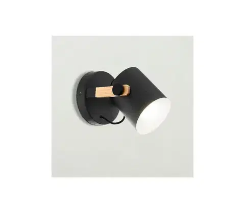 Svietidlá Eglo 43518 - Nástenné svietidlo HORNWOOD 1xE27/28W/230V 43518