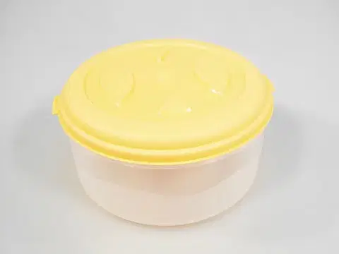 Dózy na potraviny MAKRO - Dóza okrúhla s vekom 1L, 15x8cm