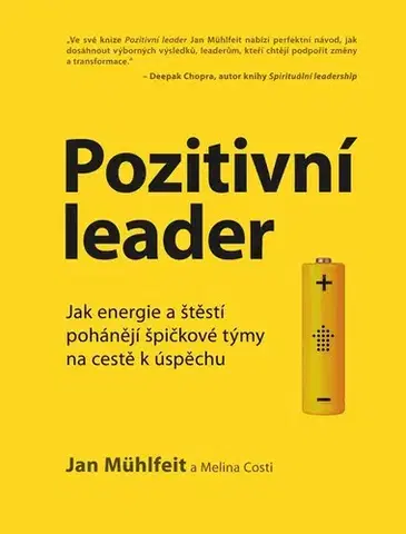 Biznis a kariéra Pozitivní leader, 2. vydání - Jan Mühlfeit,Melina Costi