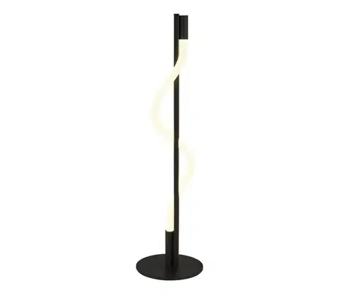 Lampy Searchlight EU57212BK - LED Stolná lampa MARILYN LED/8W/230V čierna EU57212BK