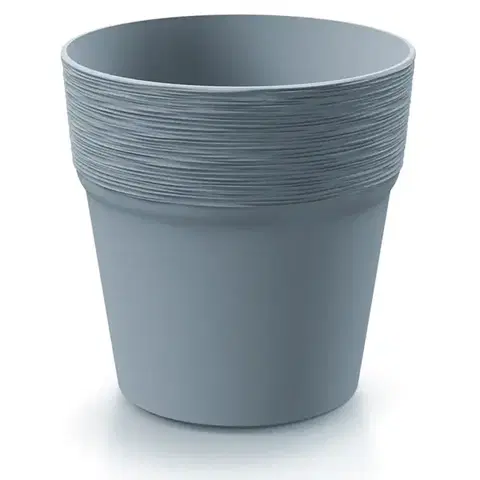 Záhrada Pot Furu Round - svetlosivá