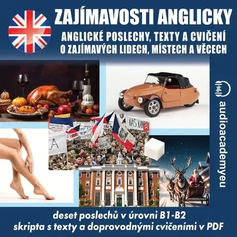 Jazykové učebnice - ostatné Audioacademyeu Zajímavosti anglicky