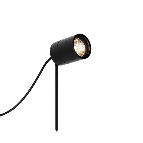 LED reflektory a svietidlá s bodcom do zeme Moderné bodové čierne AR70 nastaviteľné IP44 - Solo
