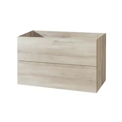 Kúpeľňový nábytok Mereo Aira, kúpeľňová skrinka 100 cm, dub Kronberg CN722SN