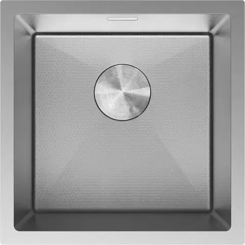 Kuchynské drezy MEXEN MEXEN - Trixo oceľový drez 1-bowl 440 x 440 mm, nerez HC 6413441000-01HC