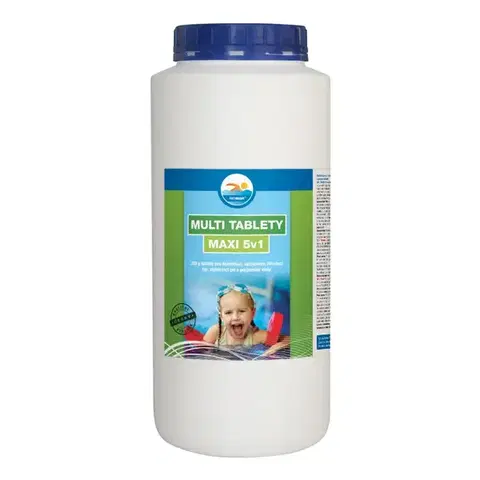 Chlór do bazénov Tablety multi MAXI 5v1 2,4 kg