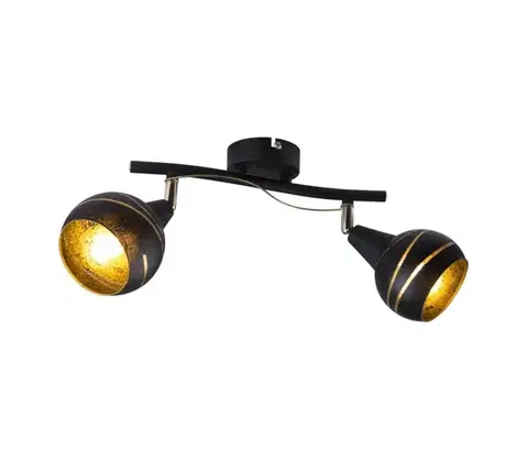 Svietidlá Globo 54005-2 - Bodové svietidlo LOMMY 2xE14/40W/230V 54005-2