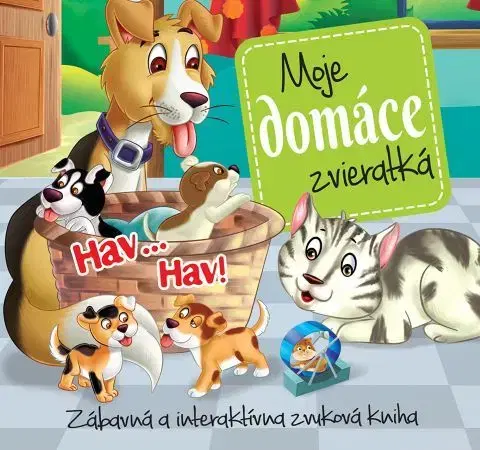 Zvukové knihy Moje domáce zvieratká - zvuková mobil