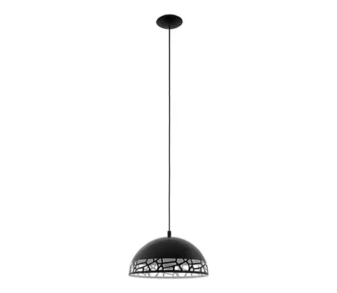 Svietidlá Eglo 79351 - Luster na lanku SAVIGNANO 1xE27/60W/230V 79351