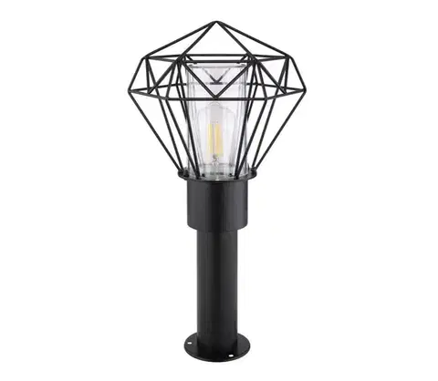 Záhradné lampy Globo 31356 - Vonkajšia lampa HORACE 1xE27/15W/230V IP44 31356