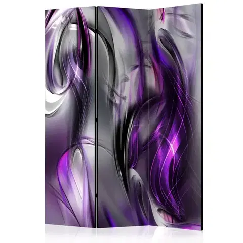 Paravány Paraván Purple Swirls Dekorhome