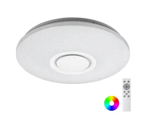 Svietidlá Rabalux 3509 - LED RGB Stmievateľné stropné svietidlo RODION LED/24W/230V + diaľkový ovládač 3509