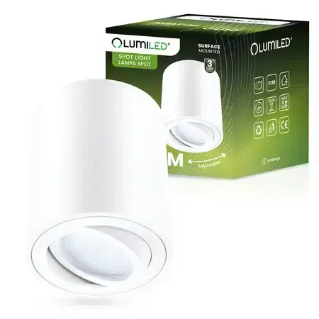 Lampy do obývačky Bodové svietidlo Amat 84 mm White O K1