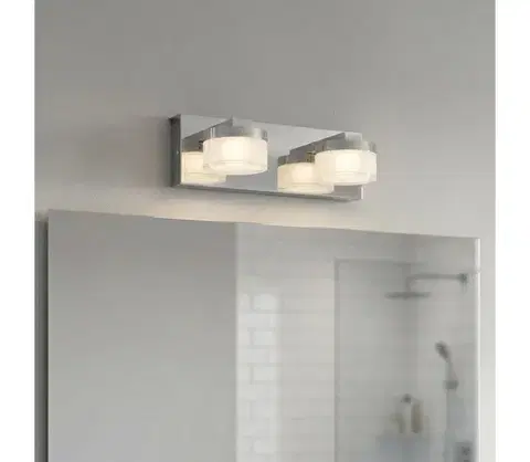 Kúpeľňové zrkadlá Eglo 96542-LED Stmievateľné kúpeľňové nástenné svietidlo ROMENDO 2xLED/7,2W/ IP44 96542