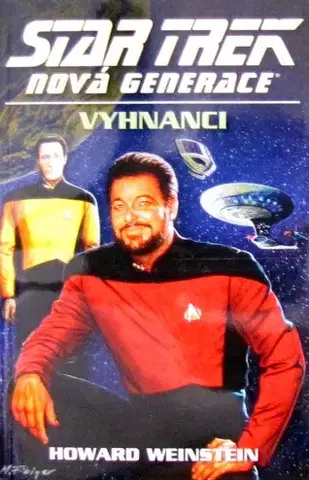 Sci-fi a fantasy Star Trek nová generacia Vyhnanci - Howard Weinstein