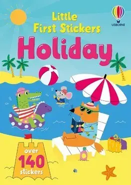 Nalepovačky, vystrihovačky, skladačky Little First Stickers Holiday - Jessica Greenwell,Isa Pirracas