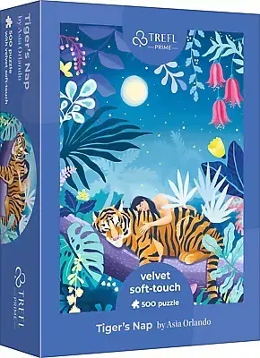 500 dielikov Trefl Puzzle Spiaci tiger 500 Trefl
