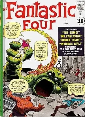 Komiksy Marvel Comics Library : Fantastic Four. 1961–1963 - Mark Waid,Jack Kirby,Lee Stan
