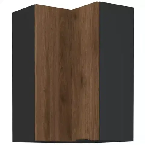 Kuchynské skrinky visiace Kuchynská skrinka Monza orech okapi 60x60 Gn-90 1f (90°)