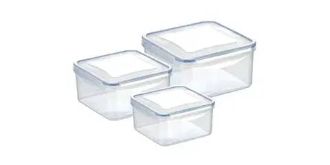 FRESHBOX Tescoma dóza FRESHBOX 3 ks, 1.2,2.0,3.0 l , štvorcová