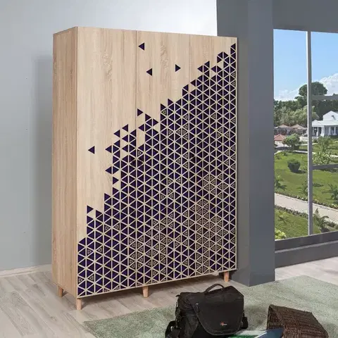 Šatňové skrine Šatníková skriňa Mode-123