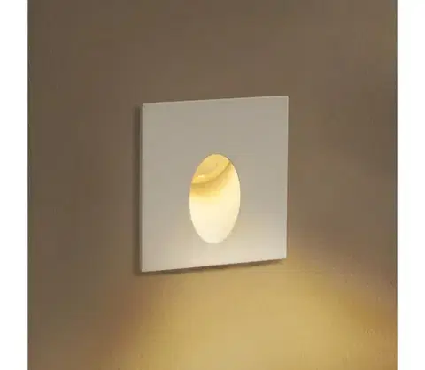 Záhradné lampy BRILAGI - LED vonkajšie zapustené svietidlo STAIRDOT LED/2W/230V biele IP65 hranaté BRI305