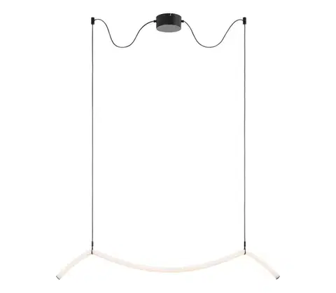 Svietidlá Markslöjd 108873 - LED stmievateľný luster na lanku MELT LED/13W/230V čierny 108873