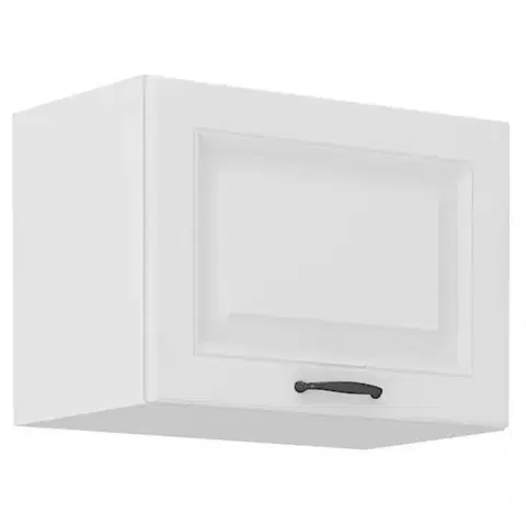 Kuchynské skrinky visiace Kuchynská skrinka STILO biely mat/biely 50gu-36 1f