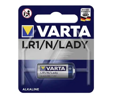 Predlžovacie káble Varta 4001 - 1 ks Alkalická batéria LR1/N/LADY 1,5V 4001112401
