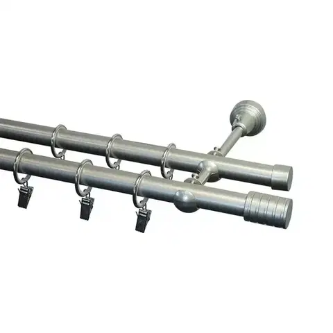Garniže a kolajničky Garniž II Stylus Fi 19 200 cm Mati