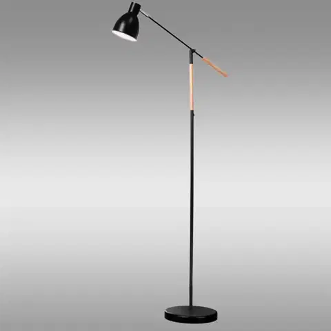 Lampy do obývačky Stojanová lampa Hd1625f Black Lb