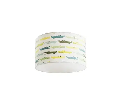 Svietidlá  Detské stropné svietidlo CROCODILES 1xE27/60W/230V 0923